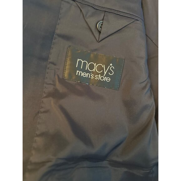 Lauren Ralph Lauren Mens Navy Blazer Jacket 42R 100% Wool Gold Buttons - Picture 7 of 8